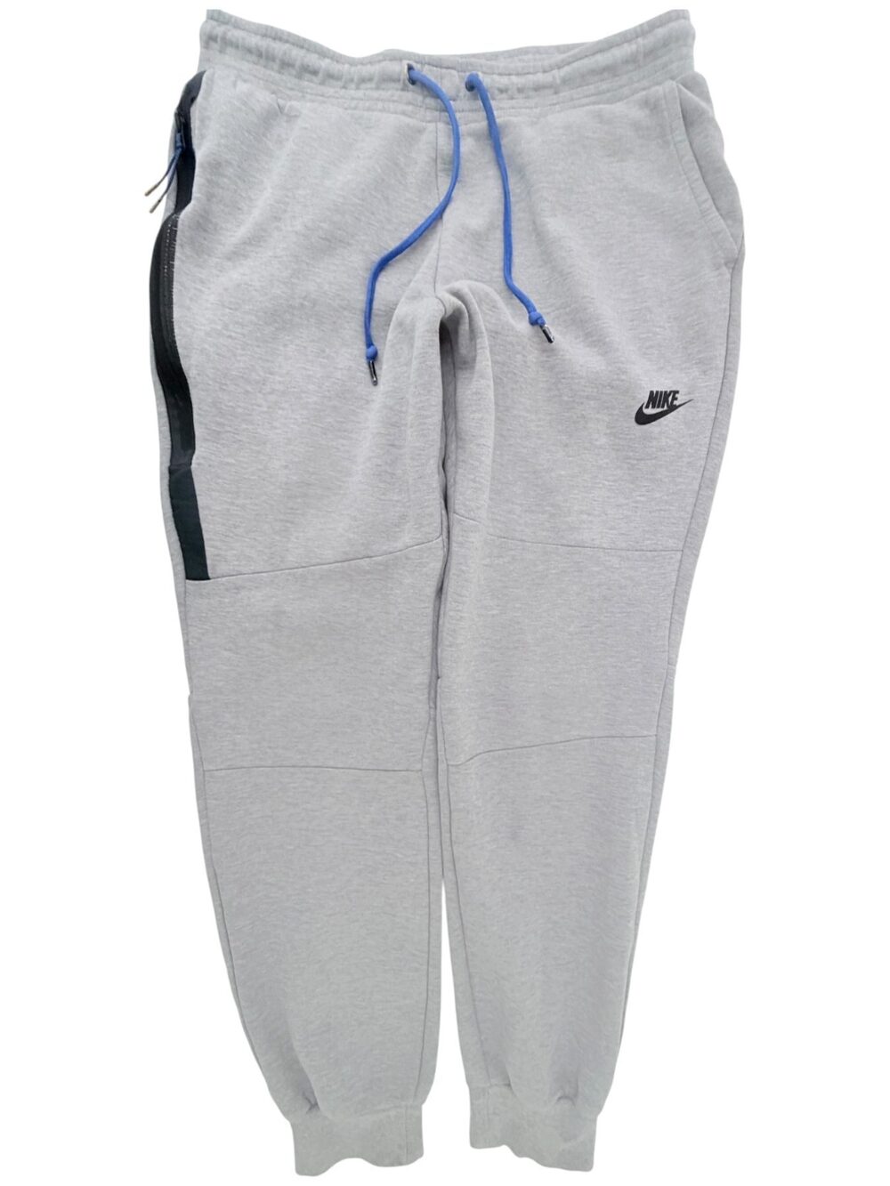 Nike Gray Elastic waist Tech Fleece Jogger Cotton Men's Medium
